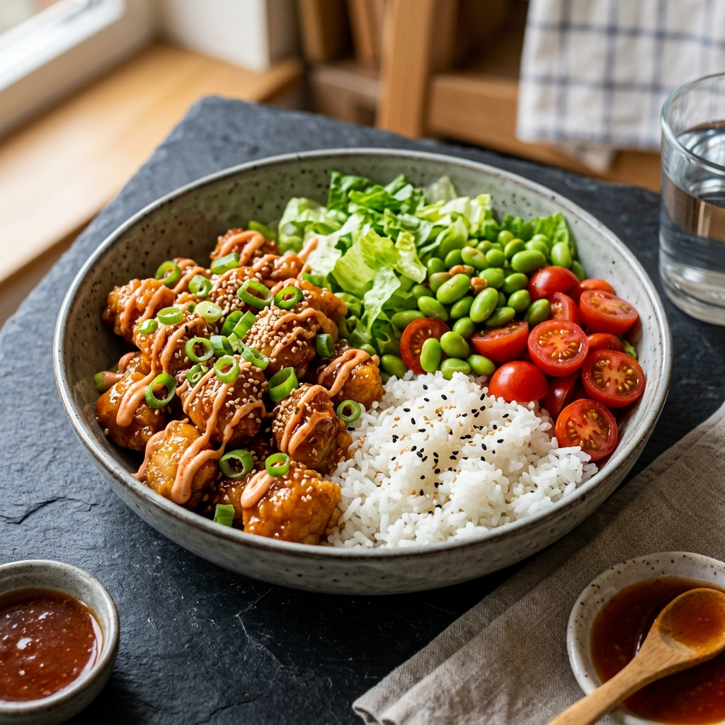 The Cut — Crispy Orange Glazed Chicken Bowl Vol. 1