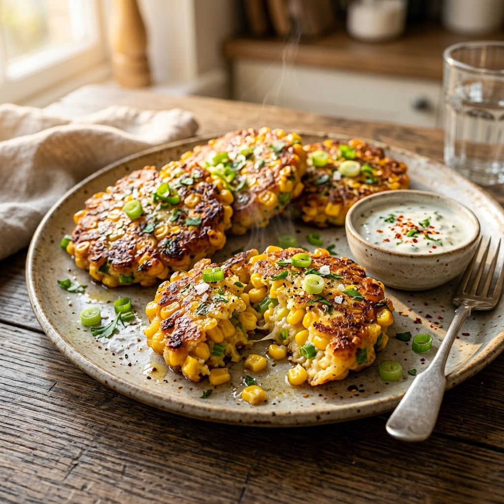 Golden Corn Fritters