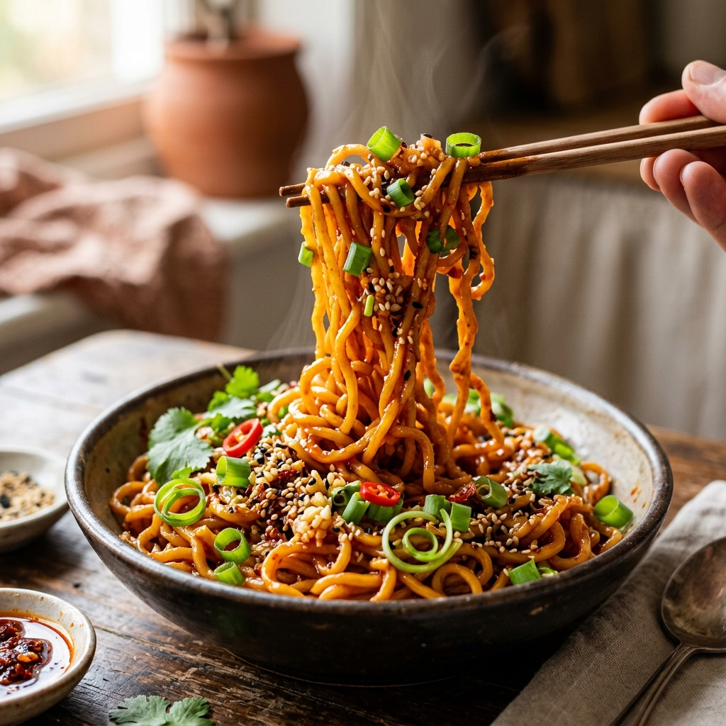 Sweet Chili Garlic Noodles