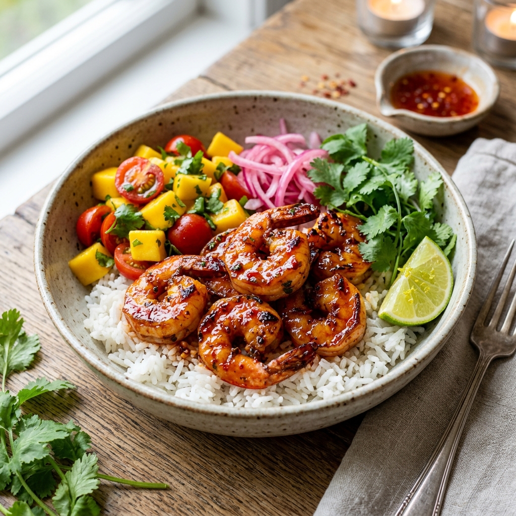 The Cut — Sweet Chilli Shrimp Bowl