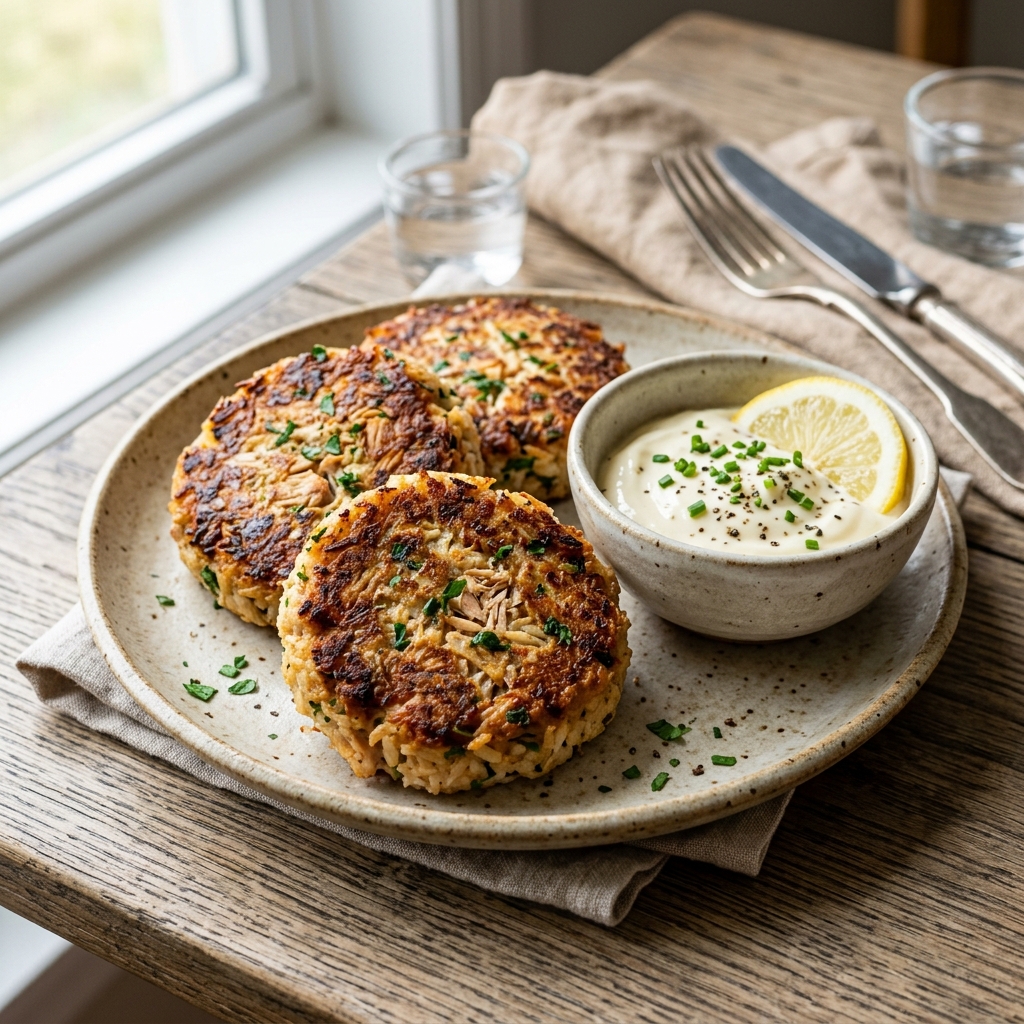 Crispy Tuna Rice Patties